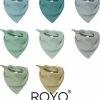 RoYo Set Van 8 Stuks Blauw/groen Slabbetjes - 100% Organisch Katoen - Bandana Slab - Hydrofiel - Slabber - Kwijl Slabbetjes - Slabbertjes Baby- Kraamcadeau Meisje - Jongen -Sophie Shop 550x627 5