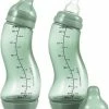 Difrax Babyfles 250 Ml Natural - Anti-Colic - Groen - 2 Stuks -Sophie Shop 550x628 1