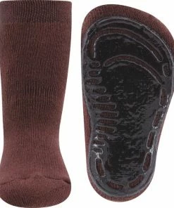 Ewers Antislip Sokken Bruin