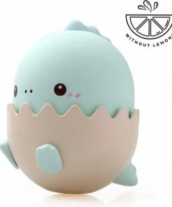 Without Lemons GROEN DinoEgg Nachtlamp | LED | USB - Oplaadbaar | 3 Licht Standen| Warm Of Wit Licht Switchknop| | Baby En Kinder Lamp |Kinderkamer | Babykamer | Kraam Cadeau | Verjaardagscadeau | Musthave |Duurzaam