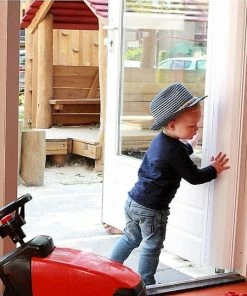 Jippie's - Finger Alert Professional Deurstrip 180 Cm - Wit