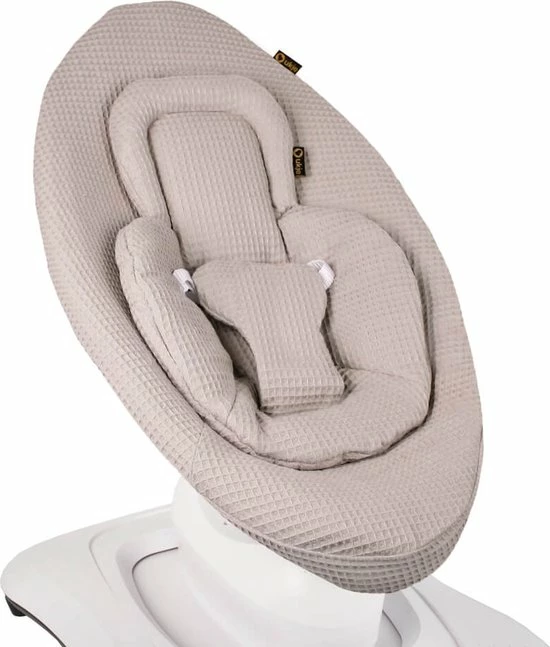 Ukje Verkleinkussen - Geschikt Voor 4Moms Mamaroo - Wipstoel - Taupe 7 Ukje Verkleinkussen - Geschikt Voor 4Moms Mamaroo - Wipstoel - Taupe - Afbeelding 5