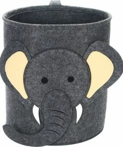 MINIIYOU Wasmand Kinderkamer - Olifant - Opbergmand - Speelgoedmand