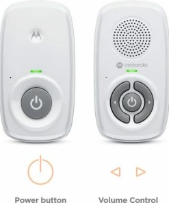 Motorola Nursery Babyfoon - AM21 Audio - Wit - Audio Observatie - Hooggevoelige Microfoon - ECO Modus - DECT Technologie - Tot 300 Meter 25 Motorola Nursery Babyfoon - AM21 Audio - Wit - Audio Observatie - Hooggevoelige Microfoon - ECO Modus - DECT Technologie - Tot 300 Meter -Sophie Shop 550x650 4