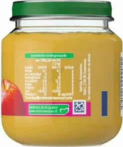 Olvarit Fruithapje 4+ Maanden - Appel Mango Banaan - 6 X 125g -Sophie Shop 550x658 1