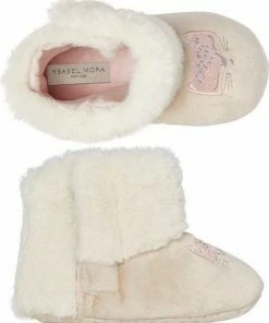 Ysabel Mora Pantoffels Baby Poesje | Boot Slippers Anti Slip