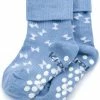KipKep Babysokjes Licht Blauw: Bio Blijf-Sokjes - Met Antislip Zool - Maat 12-18 Mnd - Party Blue -Sophie Shop 550x671 2