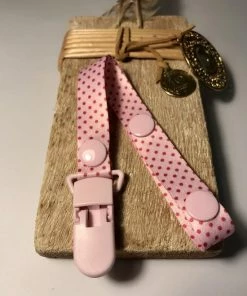 By Vayana Speenclip Speenkoord Roze Rood Stipjes Dotjes Meisje Baby - Goedkoop - Gratis Verzending -Sophie Shop 550x687 6