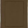 Meyco Boxkleed Knit Basic - Chocolate - 77x97cm