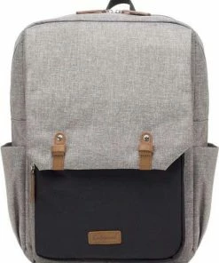 Babymel Luiertas Rugzak/rugtas George Grey/Black -Sophie Shop 550x693