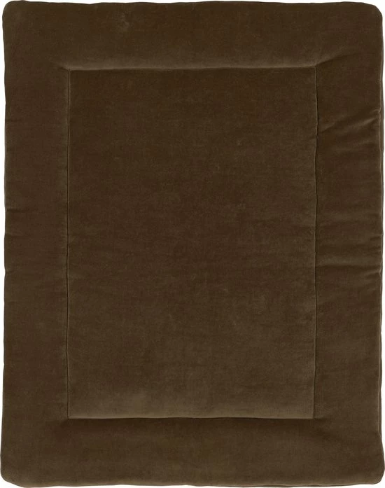 Meyco Boxkleed Knit Basic - Chocolate - 77x97cm 4 Meyco Boxkleed Knit Basic - Chocolate - 77x97cm - Afbeelding 2