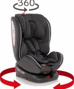 Lorelli NEBULA Autostoel Isofix Groep 0+1+2+3 Draaibaar Vanaf De Geboorte Tot 12 Jaar