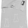 Meyco X Mrs.Keizer Rabbit Wiegdeken - Silver - 75x100cm -Sophie Shop 550x709