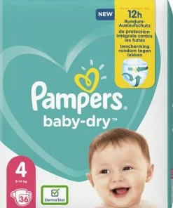 4x Pampers Baby Dry Luiers Maat 4 36 Stuks 20 4x Pampers Baby Dry Luiers Maat 4 36 Stuks -Sophie Shop 550x710 1