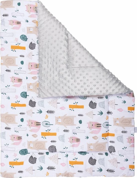 Nov?y Nov Y - Boxkleed 75x95 Cm - Bos Dieren - Bosdieren - Grijs 3 Nov?y Nov Y - Boxkleed 75x95 Cm - Bos Dieren - Bosdieren - Grijs