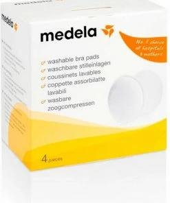 Medela Zoogcompressen Wasbaar Extreem Zacht Voor Normale Hoeveelheden Lekkende Moedermelk - 4 Stuks - Wasbaar 40 Tot 60 Graden -Sophie Shop 550x714 4