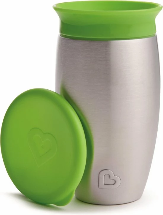 Munchkin Miracle 360 Steel Groen 3 Munchkin Miracle 360 Steel Groen