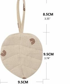 DecoDuoBelle - Speendoekje Leaf - Zachte Linnenlook Katoen - Knisperend Blaadje - Baby Speenknuffel - Cr Me Ecru -Sophie Shop 550x726 1