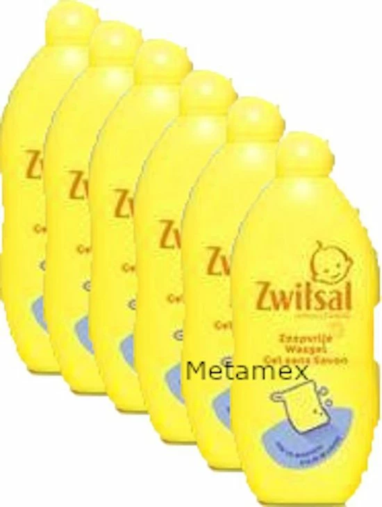 Zwitsal Zeepvrije Wasgel - 6 X 200 Ml - Voordeelverpakking 5 Zwitsal Zeepvrije Wasgel - 6 X 200 Ml - Voordeelverpakking - Afbeelding 3