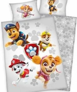 CharactersMania Paw Patrol Flanel Dekbedovertrek Junior 100x135 BioKatoen