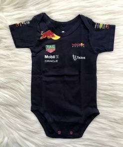 Merkloos New Limited Edition F1 RedBull Racing Romper Verstappen 1 Season 2022/2023 Jersey 100% Cotton | Size M | EU74/80