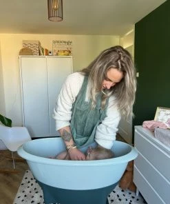 Womboo Buidel Badcape (Groen) 100% Bamboe