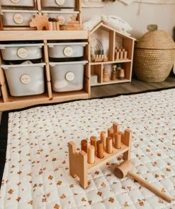 Love By Lily - Groot Speelkleed Baby - Caramel Clovers - 200x150 - Speelmat Binnen En Buiten - Speelmat Baby -Sophie Shop 550x733 5
