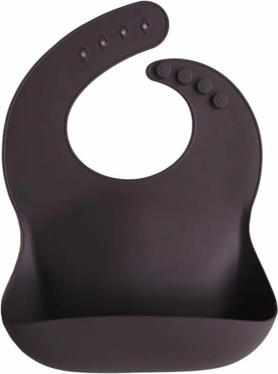 Mushie Siliconen Baby Slabbetje Met Opvangbakje | Silver Sage | BPA Ftalaatvrij| Afwasbaar 4 Mushie Siliconen Baby Slabbetje Met Opvangbakje | Silver Sage | BPA Ftalaatvrij| Afwasbaar - Afbeelding 2
