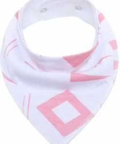 MINIIYOU Bandana Kwijlslabbetjes - Roze/Wit - 6 Stuks - Puntslabbetjes - Katoen 13 MINIIYOU Bandana Kwijlslabbetjes - Roze/Wit - 6 Stuks - Puntslabbetjes - Katoen -Sophie Shop 550x739 2