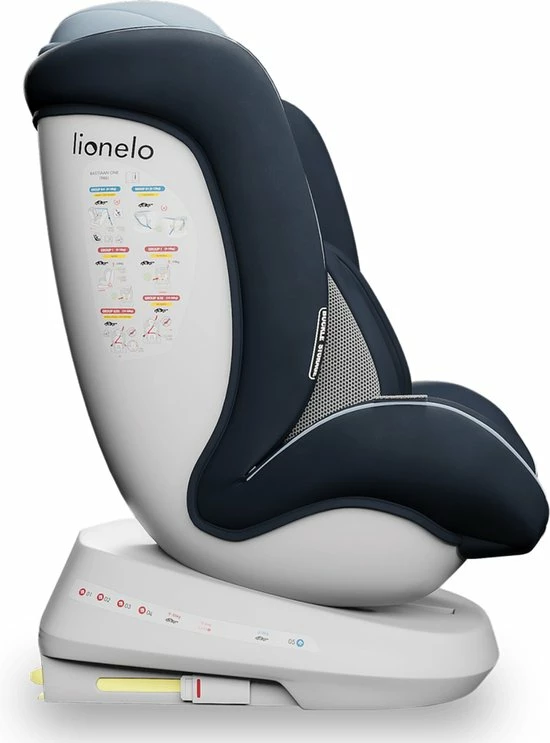 Lionelo Bastiaan One - Autostoel - 360 Met IsoFix (0-36kg) - Groep 0-1-2-3 Autostoel Voor Kinderen Van 0 Tot 12 Jaar 6 Lionelo Bastiaan One - Autostoel - 360 Met IsoFix (0-36kg) - Groep 0-1-2-3 Autostoel Voor Kinderen Van 0 Tot 12 Jaar - Afbeelding 4