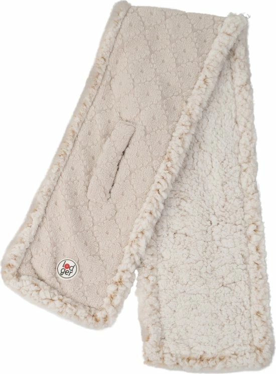 Lodger Fleece Baby Sjaal - Muffler Folklore - 100% Fleece - One Size - Cr Me - Zachte Kwaliteit - Handige Lus 4 Lodger Fleece Baby Sjaal - Muffler Folklore - 100% Fleece - One Size - Cr Me - Zachte Kwaliteit - Handige Lus - Afbeelding 2