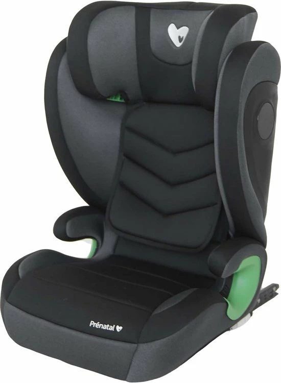 Pr?natal Pr Natal Flare Autostoel Groep 2/3 I-Size Kinderzitje Auto Isofix 15-36 Kg - Grijs Zwart 3 Pr?natal Pr Natal Flare Autostoel Groep 2/3 I-Size Kinderzitje Auto Isofix 15-36 Kg - Grijs Zwart