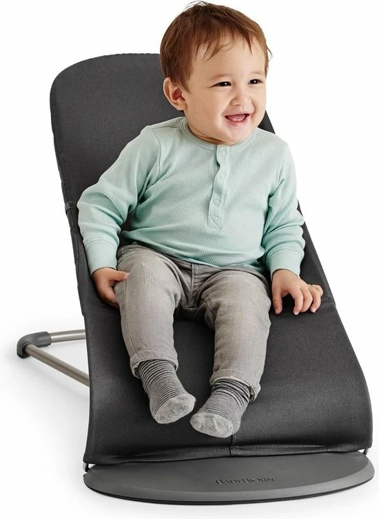 BabyBj?rn BabyBj Rn Wipstoel Bliss Donkergrijs Frame - Cotton Klassiek Quilt - Beige-Luipaard - Ergonomisch - Verstelbaar - Inklapbaar 8 BabyBj?rn BabyBj Rn Wipstoel Bliss Donkergrijs Frame - Cotton Klassiek Quilt - Beige-Luipaard - Ergonomisch - Verstelbaar - Inklapbaar - Afbeelding 6