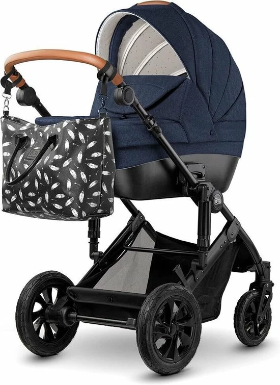 Kinderkraft Kinderwagen Prime 3 In 1 Deep Navy (incl. Autostoel) 5 Kinderkraft Kinderwagen Prime 3 In 1 Deep Navy (incl. Autostoel) - Afbeelding 3