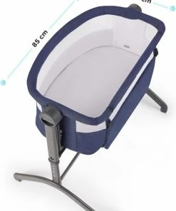 Kinderkraft Co Sleeper - Aanschuifwieg - Bea - Navy -Sophie Shop 550x763 3