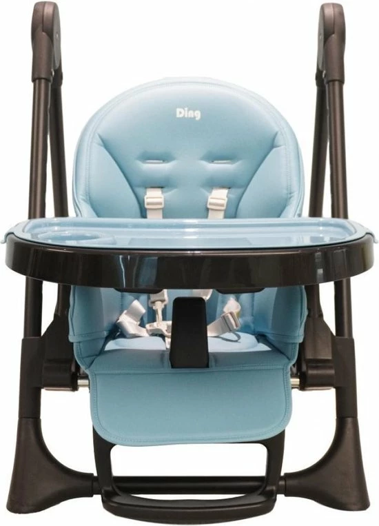 Ding Laze Kinderstoel - Blauw - Inklapbaar - Incl. Tafelblad En Veiligheidsriempje 23 Ding Laze Kinderstoel - Blauw - Inklapbaar - Incl. Tafelblad En Veiligheidsriempje - Afbeelding 21