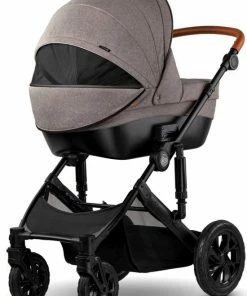 Kinderkraft Kinderwagen Prime 3 In 1 Beige (incl. Autostoel) -Sophie Shop 550x766