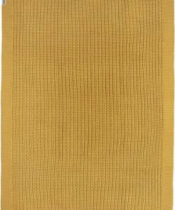 Meyco Herringbone Wiegdeken - 75x100cm - Honey Gold -Sophie Shop 550x777