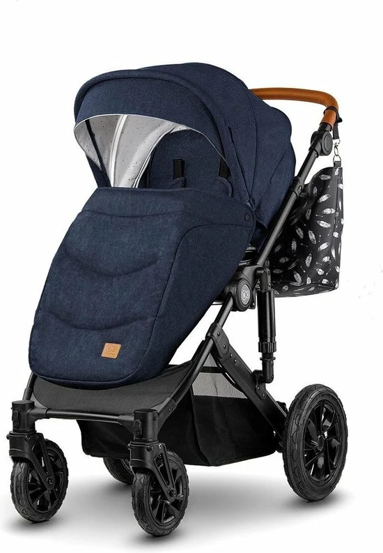 Kinderkraft Kinderwagen Prime 3 In 1 Deep Navy (incl. Autostoel) 11 Kinderkraft Kinderwagen Prime 3 In 1 Deep Navy (incl. Autostoel) - Afbeelding 9