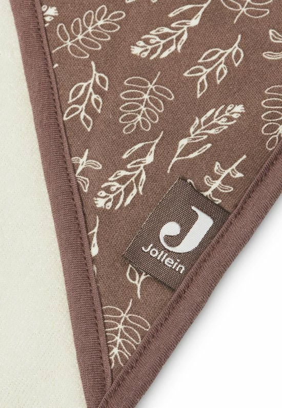 Jollein Badcape Meadow 75x75cm - Chestnut 12 Jollein Badcape Meadow 75x75cm - Chestnut - Afbeelding 10