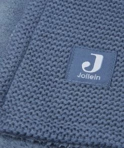Jollein Baby Deken Ledikant 100x150cm Basic Knit - Jeans Blue/Fleece 26 Jollein Baby Deken Ledikant 100x150cm Basic Knit - Jeans Blue/Fleece -Sophie Shop 550x794 12