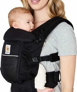 Ergobaby Draagzak Adapt Soft Flex Mesh Onyx Black -Sophie Shop 550x794 27
