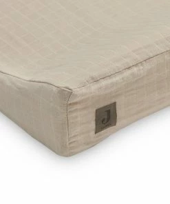 Jollein Aankleedkussenhoes Wrinkled 50x70cm - Nougat -Sophie Shop 550x794 28