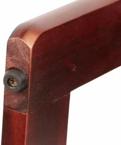 GeJe Kinderstoel Kinderzetel Hout Mahonie 50 Cm Zithoogte 75 Cm Hoog Met Beschermgordel Eetstoel -Sophie Shop 550x797 1