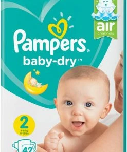 Pampers Baby Dry Mid Pack Mini Maat 2 - 4x42 Stuks