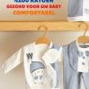 Merkloos Miniworld - Baby Geschenksets - Baby Born - Newborn Kleding - Newborn Set - Newborn Mutsje - Kraamcadeau Meisje - Baby Born Kleertjes - Kraamcadeau Jongen - Kraamcadeau - Kraampakket - Babyshower Cadeau Setje 5/delig - Blauw - 0-3 Maanden -Sophie Shop 550x803 2