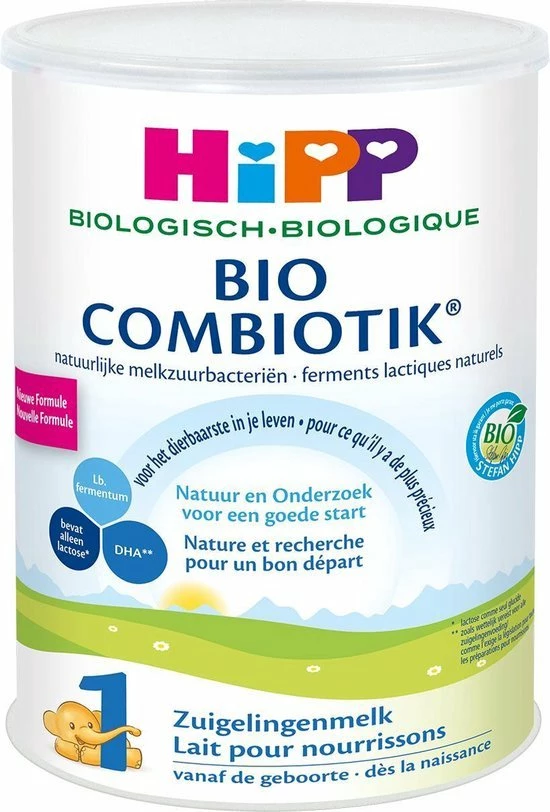 HiPP 1 Bio Combiotik Zuigelingenmelk - 800gr (vanaf De Geboorte) 3 HiPP 1 Bio Combiotik Zuigelingenmelk - 800gr (vanaf De Geboorte)