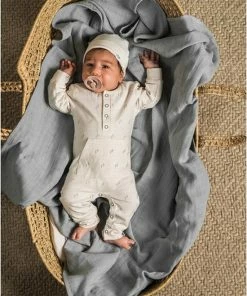 Jollein Hydrofiele Doek Large 115x115cm Bamboe Katoen - Ash Green - 2 Stuks -Sophie Shop 550x818