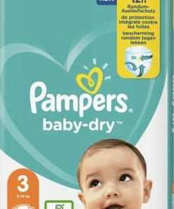 Pampers Baby Dry Maat 3 - 42 Luiers 31 Pampers Baby Dry Maat 3 - 42 Luiers -Sophie Shop 550x820 7