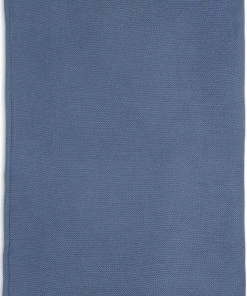 Jollein Baby Deken Ledikant 100x150cm Basic Knit - Jeans Blue/Fleece 19 Jollein Baby Deken Ledikant 100x150cm Basic Knit - Jeans Blue/Fleece -Sophie Shop 550x821
